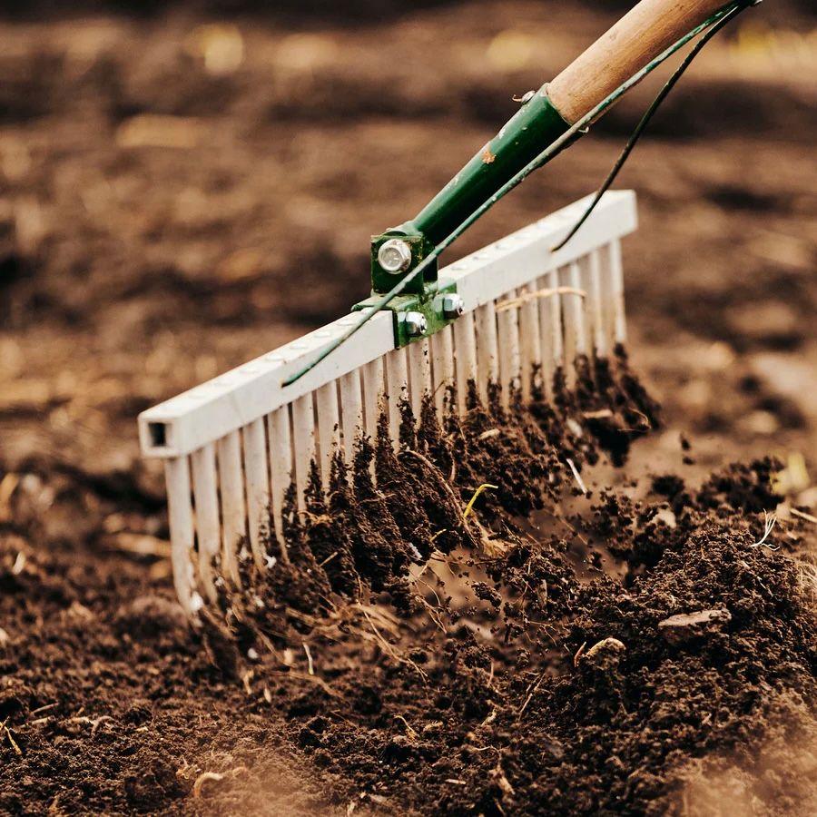 Growers&co såbed rake